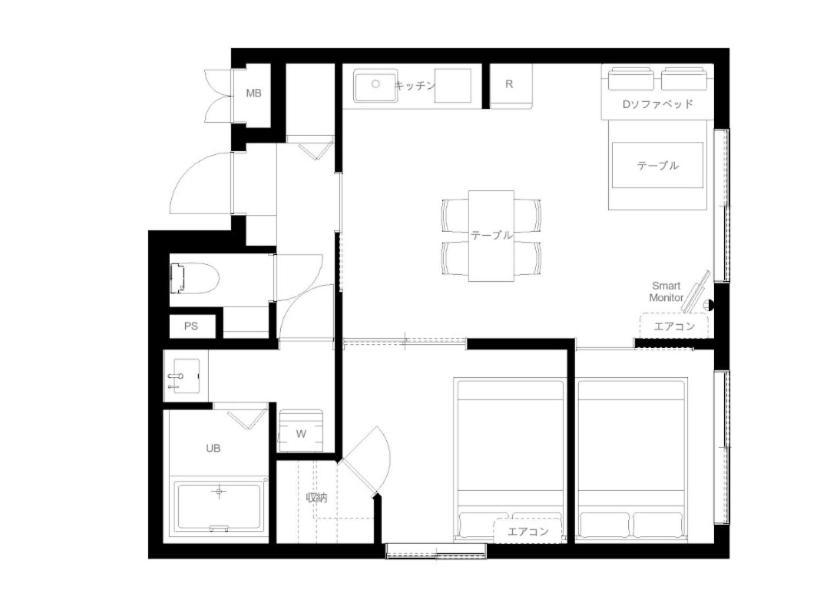 Wellsquareism Honancho Apartment Tokyo Room photo